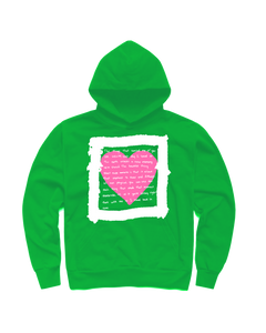 MEMORIES HOODIE KELLY GREEN