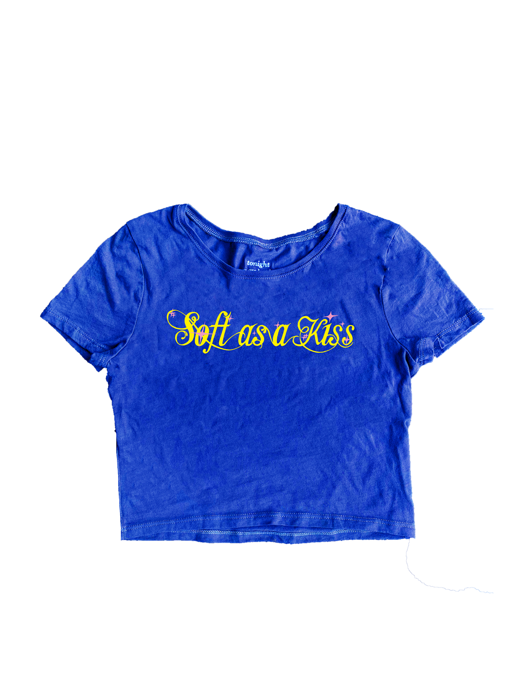 SOFT AS A KISS BLUE BABY TEE