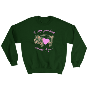 CARRY YOUR HEART FOREST GREEN